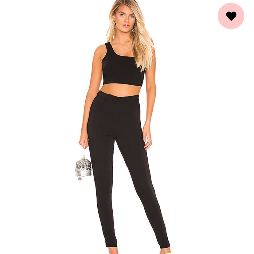Superdown Jacqueline Asymmetrical Pant Set